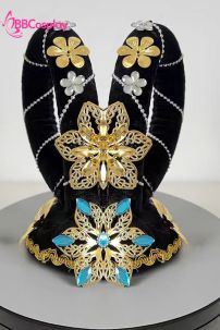 Búi Tóc Giả Hằng Nga Đá Xanh Mẫu Cánh Tiên