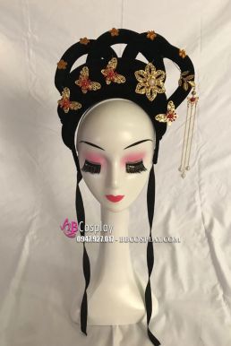 Búi Tóc Giả Cổ Trang Quý Phi