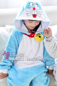 Trang Phục Liền Thân Doraemon Trẻ Em
