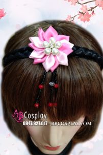 Cài Tóc Hanbok Tím/Hồng/Xanh