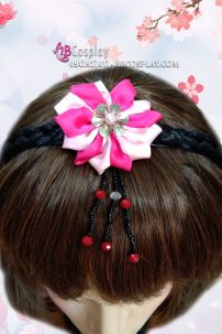 Cài Tóc Hanbok Tím/Hồng/Xanh