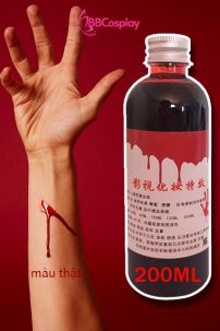 Máu Giả Hoá Trang Chai 200ML