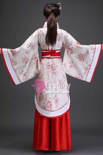 Đồ Nhà Tần- Áo Hoa Váy Đỏ