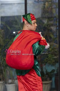 Trang Phục Yêu Tinh Noel Vải Nhung