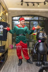 Trang Phục Yêu Tinh Noel Vải Nhung