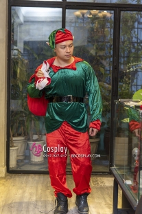 Đồ Yêu Tinh Noel Vải Nhung