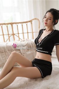 Bộ Nữ Sexy Đen Quyến Rũ