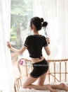 Bộ Nữ Sexy Đen Quyến Rũ