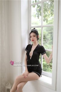 Nữ Tiếp Viên Sexy Đen