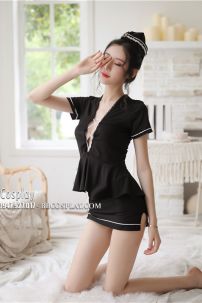 Nữ Tiếp Viên Sexy Đen