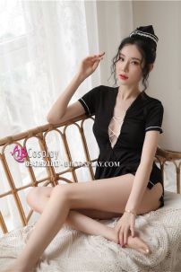 Nữ Tiếp Viên Sexy Đen