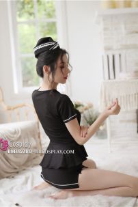 Nữ Tiếp Viên Sexy Đen