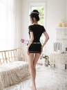 Nữ Tiếp Viên Sexy Đen