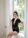 Nữ Tiếp Viên Sexy Đen