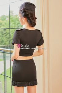 Nữ Tiếp Viên Sexy Váy Bèo