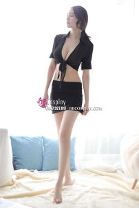 Nữ Thư Ký Sexy Mẫu Đen