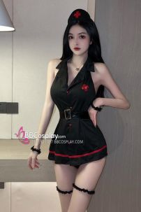 Váy Y Tá Sexy Đen