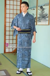 Yukata Nam Nhật Bản Trà Đạo