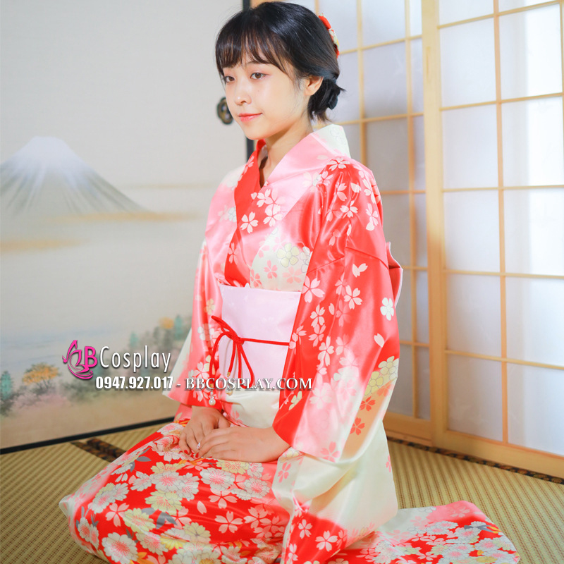 Kimono Hoa Anh Đào