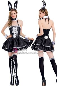 Đầm Bunny Đen Sexy