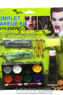 Phấn Makup Hóa Trang Có Kèm Máu Giả