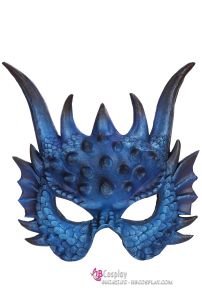 Cánh Rồng Xanh Vải Nỉ In 3D Kèm Mặt Nạ