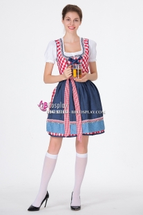 Đồ Bia Nước Đức Đỏ Phối Xanh