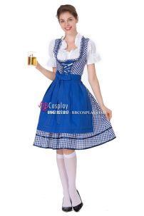 Đầm Lễ Hội Bia Đức Xanh