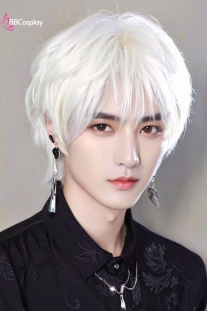 Tóc Trắng Nam Ngắn