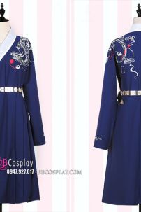 Hán Phục Nữ Kiếm Khách Thêu Rồng