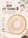 Nón Tre Kiếm Khách Cổ Trang - Màu Tự Nhiên