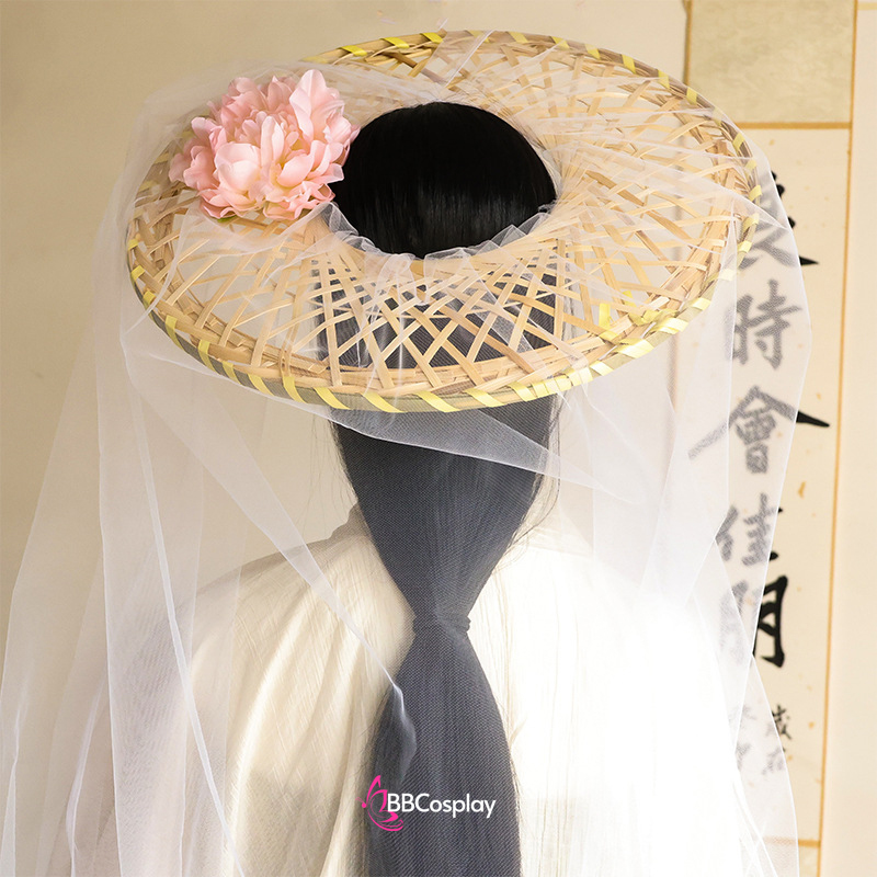 Nón Tre Kiếm Khách Cổ Trang - Màu Tự Nhiên