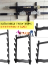 Giá Để Kiếm Gỗ Treo Tường 8 Tầng