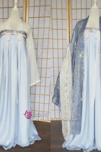 Hán Phục Thanh Loan Mặc Lam