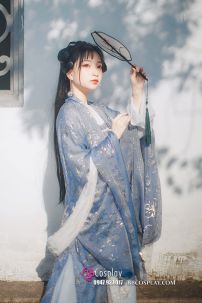 Hán Phục Thanh Loan Mặc Lam