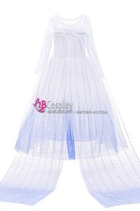 Đầm Nữ Hoàng Elsa Trẻ Em Tone Xanh