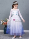 Đầm Nữ Hoàng Elsa Trẻ Em Tone Xanh