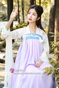 Hán Phục Múa Lạc Hoa Thủy Tinh Tử