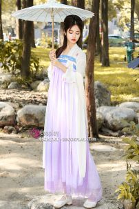 Hán Phục Múa Lạc Hoa Thủy Tinh Tử