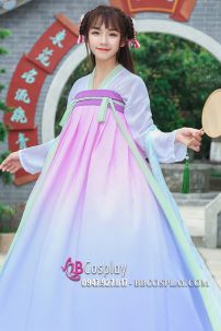 Hán Phục Múa Lạc Hoa Thủy Tinh Tử