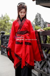 Đồ Hằng Nga Đỏ Đen Viền Gấm