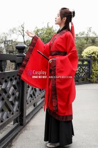 Đồ Hằng Nga Đỏ Đen Viền Gấm