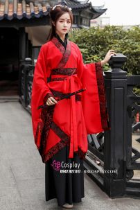 Đồ Hằng Nga Đỏ Đen Viền Gấm