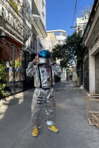 Trang Phục Phi Hành Gia Nữ - Màu Bạc