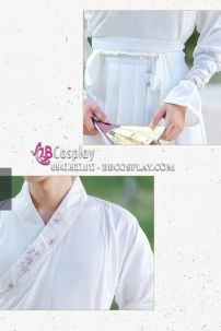 Hán Phục Bạch Y Cầm Sư