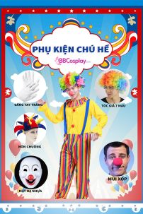 Đồ Chú Hề Nam Vàng Xanh