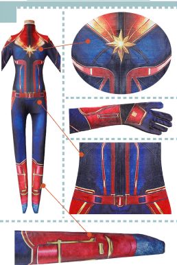Captain Marvel Nữ Thun 4 Chiều