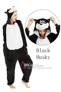 Đồ Hóa Trang Con Chó Husky