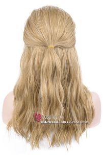 Tóc Giả Vàng Xoăn