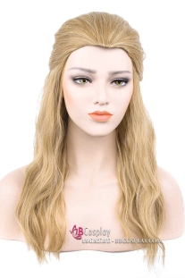 Tóc Giả Vàng Xoăn